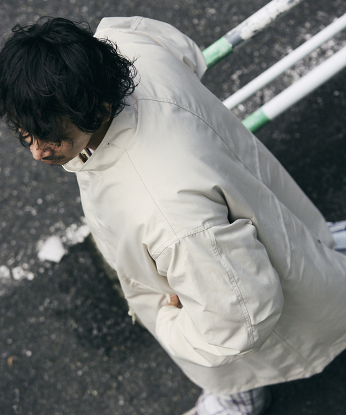 JOURNAL STANDARD relume(ジャーナルスタンダード レリューム)の「US ARMY M-65 ビッグシルエットモッズコート/ライナー付き(モッズコート・メンズ・カーキ/ブラウン系その他/アイボリー/ブラック・MEDIUM/LARGE)」の16枚目の写真