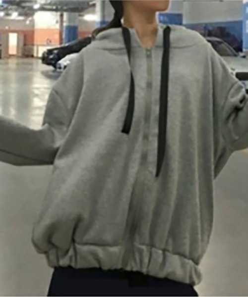 RUUX(ルーフ)の「ルーズシルエット ZIP UPパーカー(パーカー・レディース・B/A/C・M/L/XL/XX-LARGE)」の5枚目の写真
