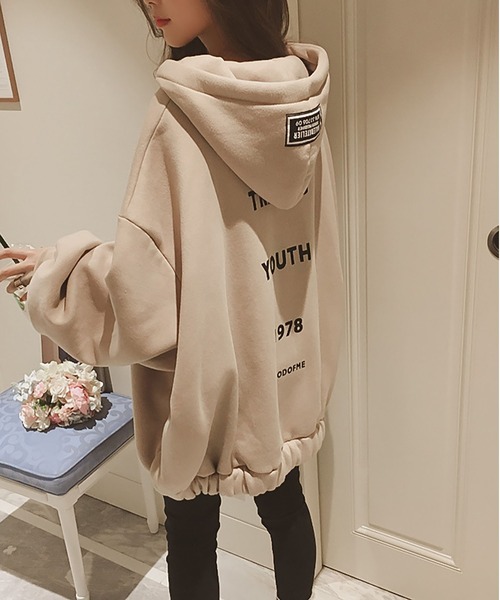 RUUX(ルーフ)の「ルーズシルエット ZIP UPパーカー(パーカー・レディース・B/A/C・M/L/XL/XX-LARGE)」の4枚目の写真