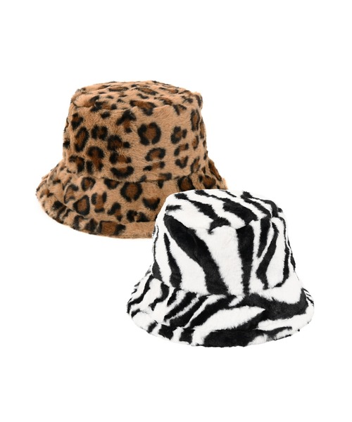 Narcissus(ナルシス)の「【Narcissus】ガラファーバケットハット(ハット・レディース・レオパード/その他1・FREE)」の6枚目の写真