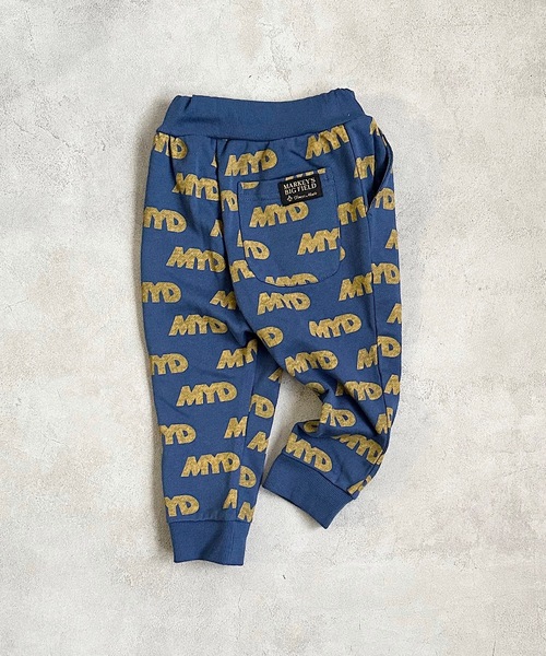 BIG FIELD(ビッグフィールド)の「総柄スウェットパンツ(80~150cm)(その他パンツ・キッズ・ダークブルー/グリーン/サンドベージュ・100/90/150/80/95/110/120/130/140)」の3枚目の写真