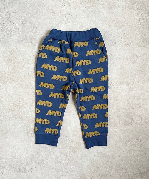 BIG FIELD(ビッグフィールド)の「総柄スウェットパンツ(80~150cm)(その他パンツ・キッズ・ダークブルー/グリーン/サンドベージュ・100/90/150/80/95/110/120/130/140)」の4枚目の写真