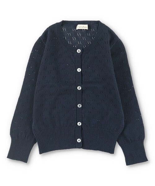 BRANSHES（ブランシェス）の「【プチキメ服】ニットカーディガン（カーディガン/ボレロ・キッズ・アイボリー/グリーン/ネイビー・S/L/XL/M）」の13枚目の写真