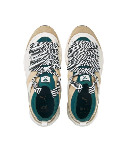 PUMA コラボ AMI PARIS X TRC ブレイズ ハイトップ スニーカー amiparis × puma コラボスニーカー 【26㎝】