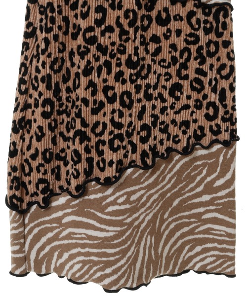 Candy Stripper（キャンディストリッパー）の「CND ANIMALS FLARE パンツ（その他パンツ・レディース・ベージュ/ブラック・2）」の12枚目の写真