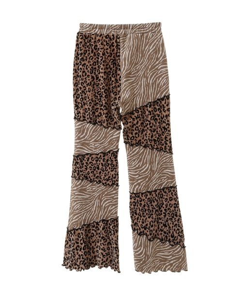 Candy Stripper（キャンディストリッパー）の「CND ANIMALS FLARE パンツ（その他パンツ・レディース・ベージュ/ブラック・2）」の7枚目の写真