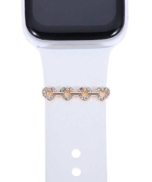 Mayree（メイリー）の「【float】Apple Watch/アップルウォッチ/キラキラ ビジュー バンド ベルト アクセサリー（デジタル腕時計・レディース・A/H/J/O/Q/C/E/F/S/T/U/B/G/I/P/R/K/L/M/N/D・FREE）」の12枚目の写真