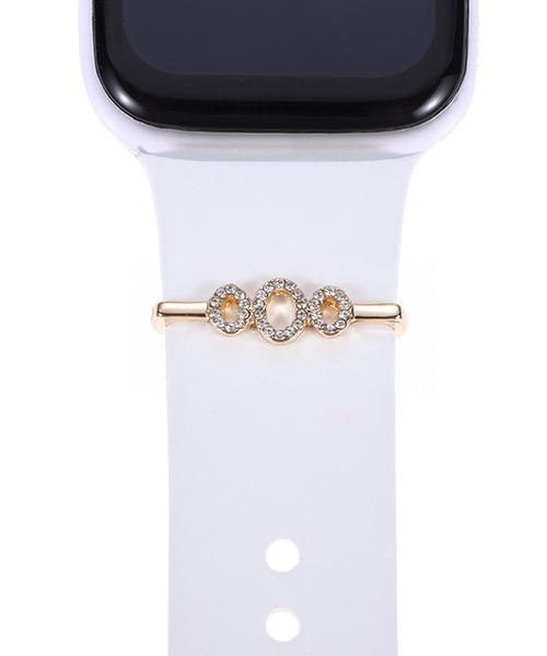 Mayree（メイリー）の「【float】Apple Watch/アップルウォッチ/キラキラ ビジュー バンド ベルト アクセサリー（デジタル腕時計・レディース・A/H/J/O/Q/C/E/F/S/T/U/B/G/I/P/R/K/L/M/N/D・FREE）」の18枚目の写真