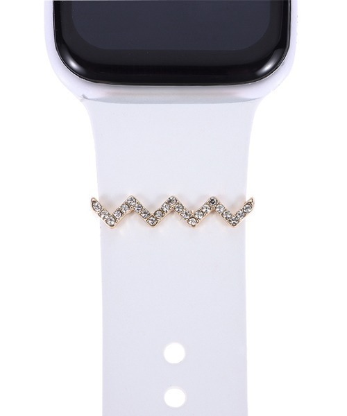 Mayree（メイリー）の「【float】Apple Watch/アップルウォッチ/キラキラ ビジュー バンド ベルト アクセサリー（デジタル腕時計・レディース・A/H/J/O/Q/C/E/F/S/T/U/B/G/I/P/R/K/L/M/N/D・FREE）」の19枚目の写真