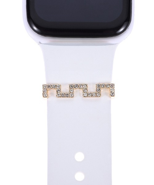 Mayree（メイリー）の「【float】Apple Watch/アップルウォッチ/キラキラ ビジュー バンド ベルト アクセサリー（デジタル腕時計・レディース・A/H/J/O/Q/C/E/F/S/T/U/B/G/I/P/R/K/L/M/N/D・FREE）」の21枚目の写真
