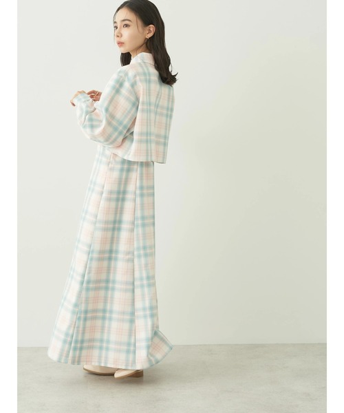 earth music&ecology(アースミュージックアンドエコロジー)の「CHECKショートシャツジャケット(ブルゾン・レディース・グリーン系その他2/ブルー系その他4・FREE)」の10枚目の写真