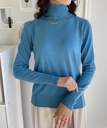 ハイネック タートル ニット プルオーバー