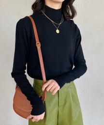 ハイネック タートル ニット プルオーバー