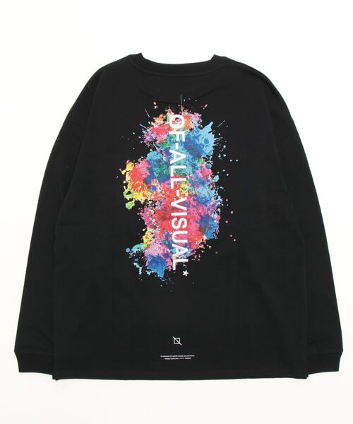A4A(エーフォーエー)の「A4A/エーフォーエー/SPLASH PAINT LST スプラッシュペイントロングスリーブT(Tシャツ/カットソー・メンズ・ブラック/ホワイト・F)」の6枚目の写真