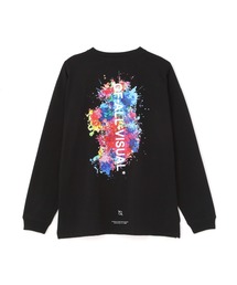 A4A | A4A/エーフォーエー/SPLASH PAINT LST スプラッシュペイントロングスリーブT(Tシャツ/カットソー)