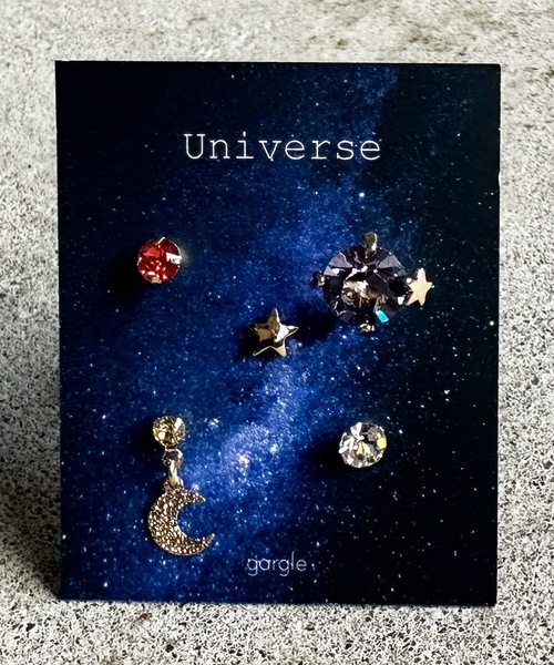 gargle（ガーグル）の「gargle ガーグル:宇宙シリーズ ストーンセット ピアス（ピアス（両耳用）・レディース・シルバー/ゴールド・FREE）」の10枚目の写真
