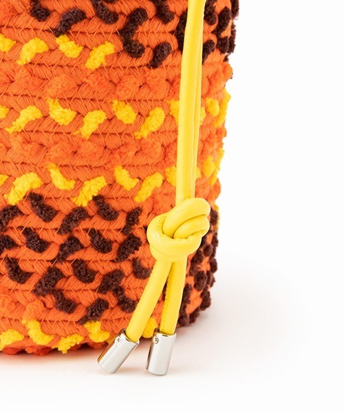 Casselini（キャセリーニ）の「Casselini(キャセリーニ)ロープバッグ（ハンドバッグ・レディース・オレンジ/ブルー/アイボリー・FREE）」の16枚目の写真