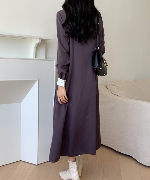 グレースコンチネンタル バイカラーシャツドレス バイカラーシャツドレス バイカラーシャツドレス / GRACE CONTINENTAL