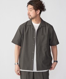 SHIPS | SHIPS: MADE IN JAPAN ドライタッチ オープンカラーシャツ 23SS(シャツ/ブラウス)