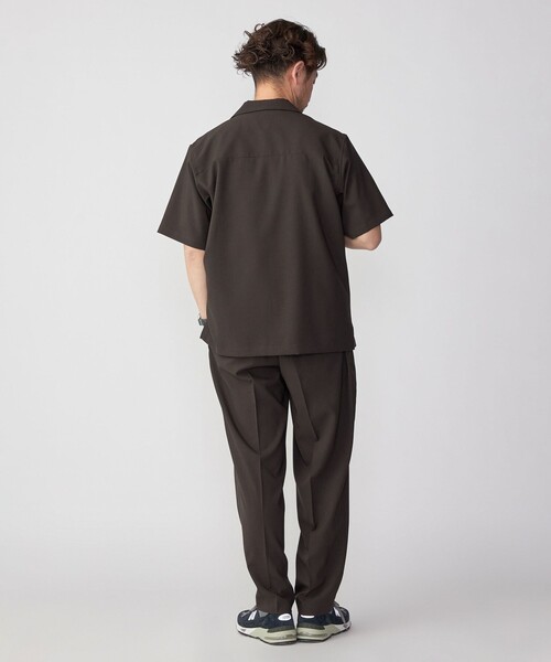 SHIPS - SHIPS シップス　シアーアタッチドカラーシャツ シャツ ブラウス セール】SHIPS: MADE IN JAPAN ドライタッチ オープンカラー
