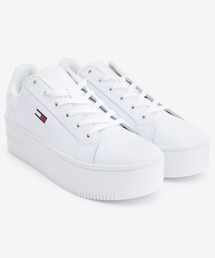 tommy jeans（トミー ジーンズ）の「レザープラットフォーム