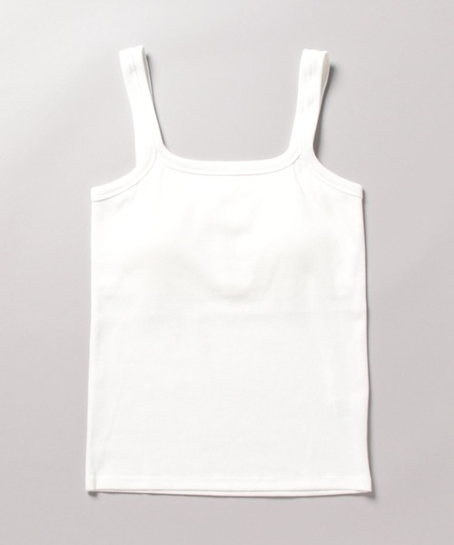 apres jour（アプレジュール）の「カップ付きタンクインナー【ZOZOTOWN限定アイテム】（タンクトップ・レディース・ライトブラウン/ライトベージュ/ブラック/ミント/オフホワイト・X-LARGE/フリー）」の22枚目の写真