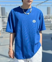 Paragraph | 【23SS】Paragraph(パラグラフ)/Heritage Mini Circle T-shirt/ワンポイント サークル オーバーサイズ コットン 無地 Tシャツ/No.005(Tシャツ/カットソー)