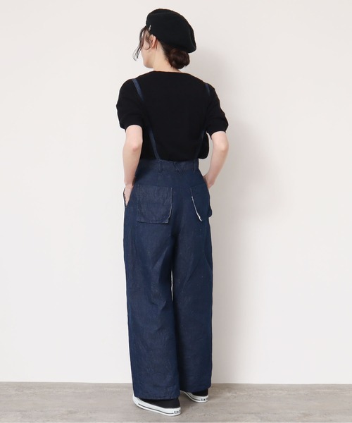 l'atelier du savon アトリエドゥサボン ちょいまるデニムパンツ l