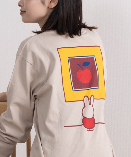 salle de bal（サルデバル）の「miffy / ミッフィー  ロング スリーブ Tシャツ ロンT miffy LONG TEE WNI（Tシャツ/カットソー・レディース・その他5/その他4/その他6/その他3/その他2/その他1・FREE）」の3枚目の写真