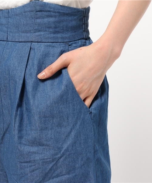 Chico(チコ)の「デニム2WAYガウチョPT(その他パンツ・レディース・ブルー・FREE)」の7枚目の写真