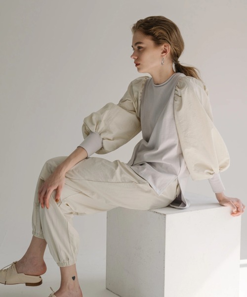 WILLFULLY（ウィルフリー）の「cut docking long cuffs volume