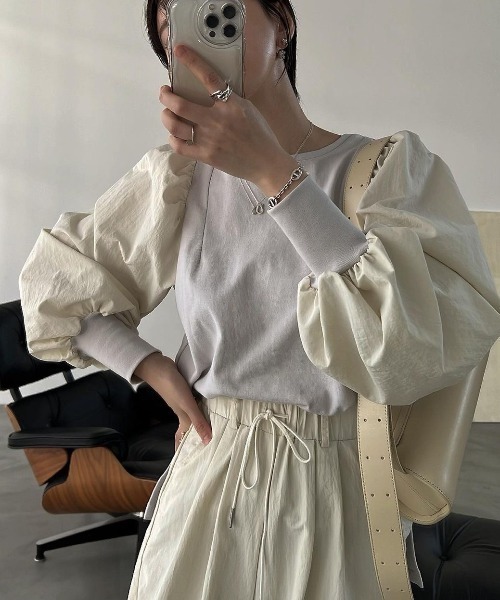 WILLFULLY（ウィルフリー）の「cut docking long cuffs volume