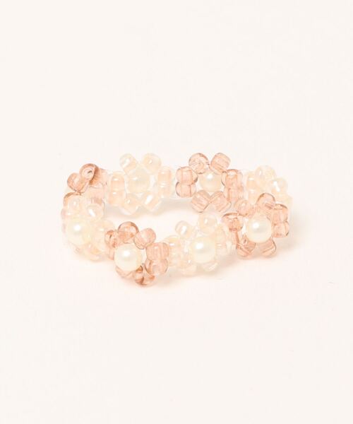 tone（トーン）の「【tanmen】フラワービーズリング(MA)（リング・レディース・ピンク系その他/ブルー/グリーン・FREE）」の10枚目の写真