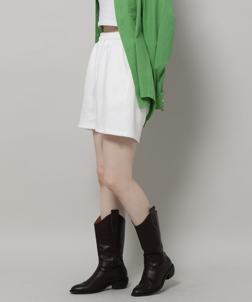 ALAND（エーランド）の「3.3 Field Trip／TERRY ショートパンツ　198729（スウェットパンツ・レディース・アイボリー/ネイビー/クリーム・FREE）」の20枚目の写真