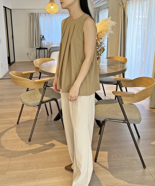 Jewelobe(ジュエローブ)の「アメスリタックチュニックトップス(その他トップス・レディース・ブラック/ホワイト/モカ/ベージュ・FREE)」の10枚目の写真
