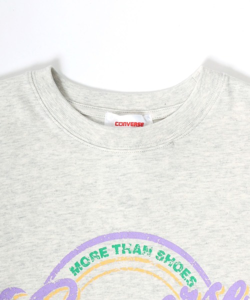 CONVERSE(コンバース)の「CONVERSE(コンバース)ブランドロゴ サークルプリントTシャツ(Tシャツ/カットソー・レディース・ホワイト系その他/レッド/ブラック/ブルー・L/M)」の20枚目の写真