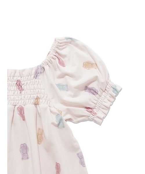 【ワンピース、ルームウェア】ジェラートピケ♡ダッフィー ジェラート ピケ「ダッフィー」のルームウェアやまんまるポーチ