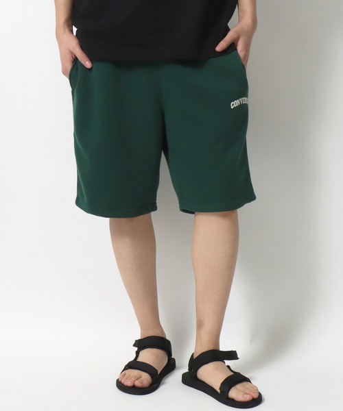 CONVERSE(コンバース)の「CONVERSE/コンバース スウェット ロゴショーツ ショートパンツ ハーフパンツ(その他パンツ・メンズ・ブラック/アイボリー/キャメル/グリーン/ネイビー/グレー・LL/M/L)」の22枚目の写真