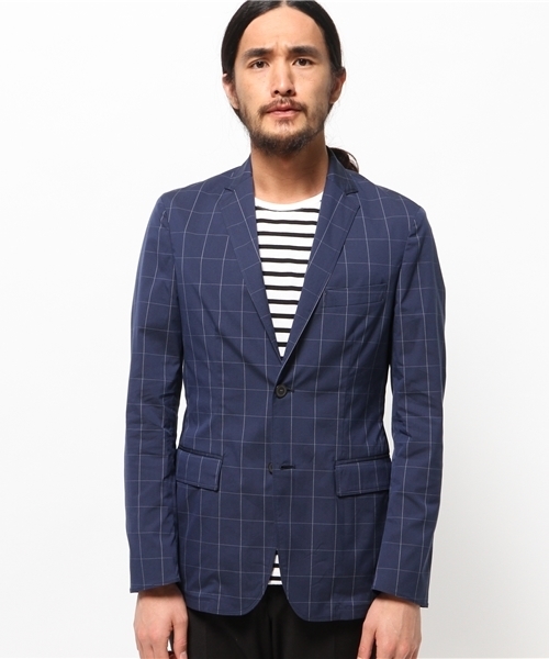 EDIFICE(エディフィス)の「C/COOLMAX ウインドペン 2BJKFB(テーラードジャケット・メンズ・ブルー系その他・46/48/44)」の8枚目の写真