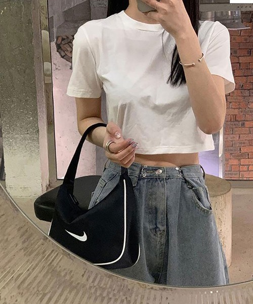 NinaetLina(ニナエリナ)の「選べる2パターンシルエット無地Tシャツ(Tシャツ/カットソー・レディース・グレー系その他/グレー/ブラック系その他/ホワイト/ブラック/ホワイト系その他・XL/M/S/L)」の11枚目の写真