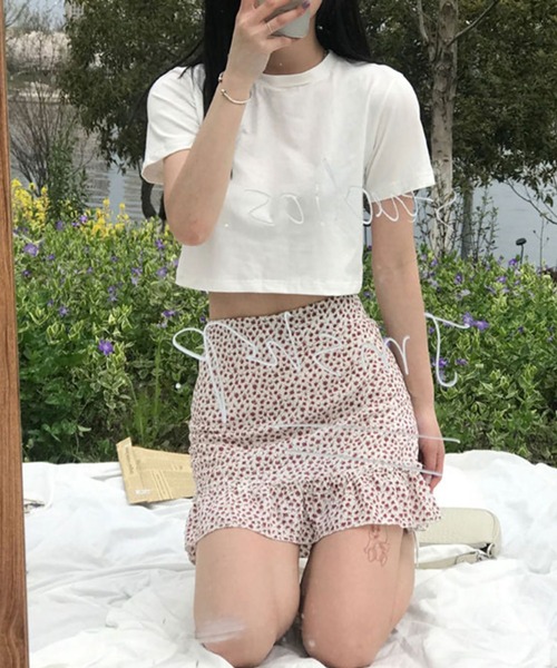 NinaetLina(ニナエリナ)の「選べる2パターンシルエット無地Tシャツ(Tシャツ/カットソー・レディース・グレー系その他/グレー/ブラック系その他/ホワイト/ブラック/ホワイト系その他・XL/M/S/L)」の12枚目の写真