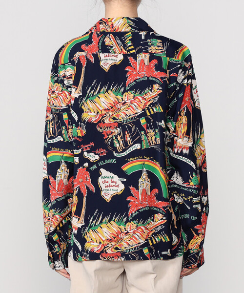 SUN SURF(サンサーフ)の「SUN SURF | ハワイアンシャツ “HISTORY OF THE ISLANDS” WOMEN(シャツ/ブラウス・レディース・ブルー系その他5・S)」の11枚目の写真