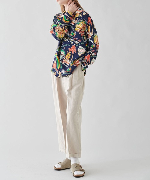 SUN SURF(サンサーフ)の「SUN SURF | ハワイアンシャツ “HISTORY OF THE ISLANDS” WOMEN(シャツ/ブラウス・レディース・ブルー系その他5・S)」の14枚目の写真