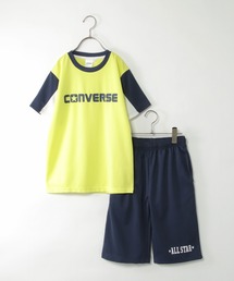CONVERSE（コンバース）の「【吸水速乾／2点セット】CONVERSE コンバース リンガーセットアップ（セットアップ・キッズ）」