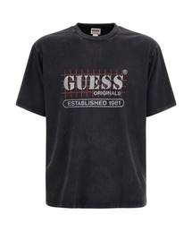 Guess | GUESS Originals Grid Logo Washed Tee(Tシャツ/カットソー)