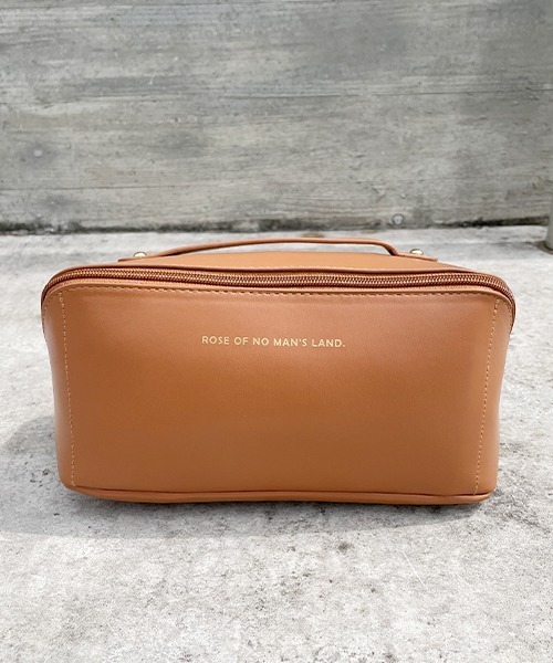 身の回りのものはこれ一つで安心。両面収納メイクポーチ（ポーチ
