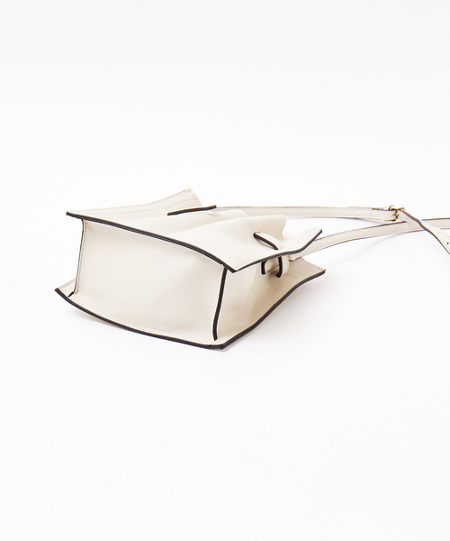 LOWELL things（ロウェル　シングス）の「Swell/ギャザーミニショルダーBAG（トートバッグ・レディース・ネイビー/ライム/アイボリー/ブラック・フリー）」の22枚目の写真