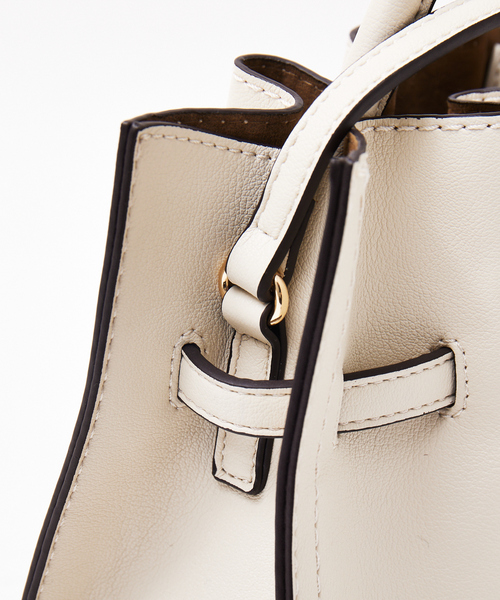 LOWELL things（ロウェル　シングス）の「Swell/ギャザーミニショルダーBAG（トートバッグ・レディース・ネイビー/ライム/アイボリー/ブラック・フリー）」の14枚目の写真