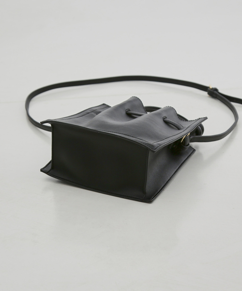 LOWELL things（ロウェル　シングス）の「Swell/ギャザーミニショルダーBAG（トートバッグ・レディース・ネイビー/ライム/アイボリー/ブラック・フリー）」の17枚目の写真