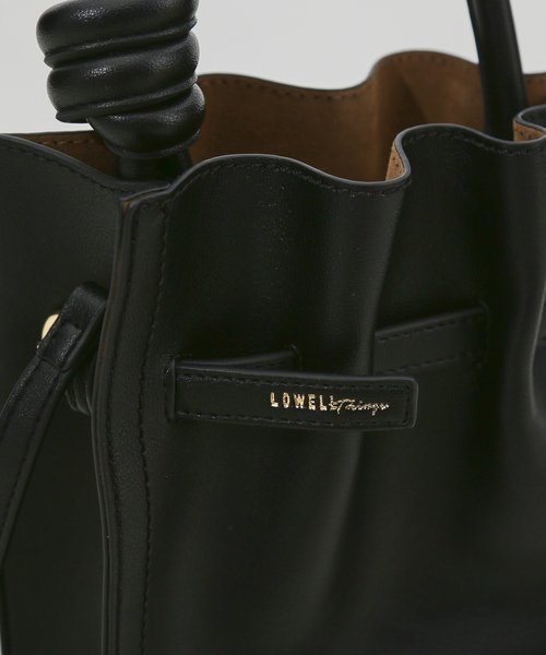 LOWELL things（ロウェル　シングス）の「Swell/ギャザーミニショルダーBAG（トートバッグ・レディース・ネイビー/ライム/アイボリー/ブラック・フリー）」の20枚目の写真